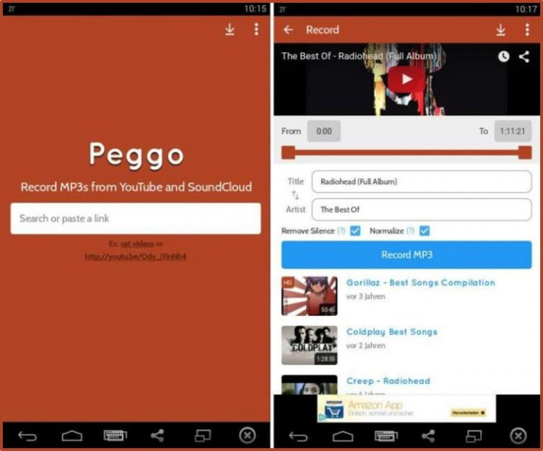 download www peggo com